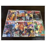 8 Marvel X-Men Comic Books