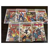 7 Marvel Invaders Comic Books