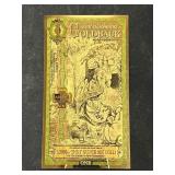 New Hampshire Goldback 1/1000th Oz 24 Karat Gold N