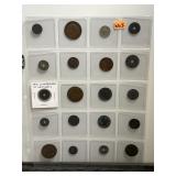 20 WWI Foreign Coins
