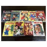 9 Dell Assorted Comic Books