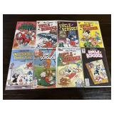 8 Gladstone Uncle Scrooge Comic Books