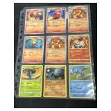 9 Assorted Pokï¿½mon Cards - Charcadet, Camerupt & M