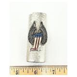 Patriotic Eagle Lighter Holder
