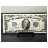 1934A $10 Silver Certificate Note