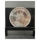 The Great MAGA King Trump 1 Oz Silver Round