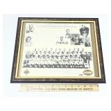 Framed 1951 Rams Champion Photograph