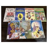 7 Disney Assorted Disney Classics Comic Books