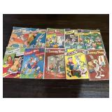10 Dell Assorted Looney Tunes Comic Books