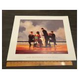 Jack Vettriano Portland Gallery Beach Figures Post