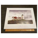 Douglas Borg "Ferry Watch" Lighthouse Print