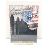 American Traditions Tin Chalk Board