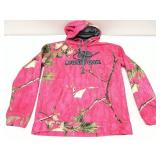 Mossy Oak Pink Camo Pullover - Size M