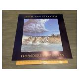 John Van Straalen "Thundering Hooves" Horse Poster