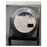 Naughty Santa 1 Oz Silver Round