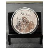 2021 Shrek 1 Oz Silver Round