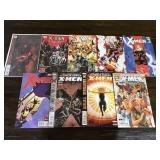 9 Marvel X-Men Comic Books