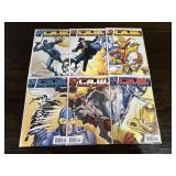 6 DC L.A.W. Comic Books