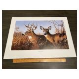 Leo Stans "Majestic Morning" Whitetail Deer Print