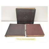 3 Vintage Vinyl Record Books