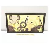 Framed Abstract Art Print