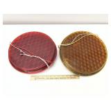 Red & Yellow Leotek Replacement Traffic Lights