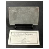 The Silver Card 1 Oz Silver Bar