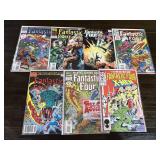 7 Marvel Fantastic Four Comic Books