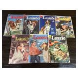 7 Dell Lassie Comic Books