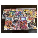 9 Marvel Kull Comic Books