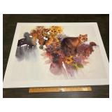 M. E. Eshbaugh "Garden Visitor" Signed Numbered Fo