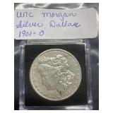 1901-O UNC Morgan Sliver Dollars, buyer to determi