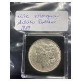 1889 UNC Morgan Sliver Dollars, buyer to determine