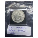 1886 UNC Morgan Sliver Dollars, buyer to determine