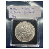 1884 UNC Morgan Sliver Dollars, buyer to determine