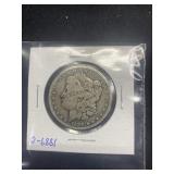 1889-O Morgan Sliver Dollars, buyer to determine g