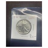 1942-D UNC Walking Liberty Half Dollars, buyer to