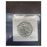1942 UNC Walking Liberty Half Dollars, buyer to de