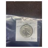 1940 UNC Walking Liberty Half Dollars, buyer to de