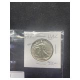 1947 UNC Walking Liberty Half Dollars, buyer to de