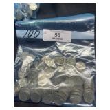 (100) Pre-1964 Jefferson Nickels, buyer to determi