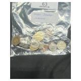 Misc. Unsearched Foreign Coins, buyer to determine