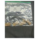 (21) 1951 Wheat Pennies - PDS, buyer to determine