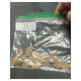 (35) 1955 Wheat Pennies -PDS, buyer to determine g