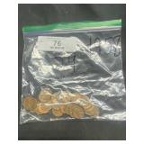 (24) 1958 Wheat Pennies - PDS, buyer to determine