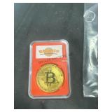 2022 Bitcoin, buyer to determine grade, mint, auth