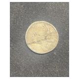 1957 Canada Silver Quarter (Damaged), buyer to det