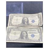 1935D & 1957 Silver Certificates, buyer to determi