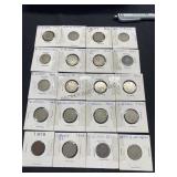 (20) Liberty Head Nickels, buyer to determine grad
