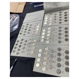 (2) Jefferson Nickel Sets, 1962-1995, (one Complet